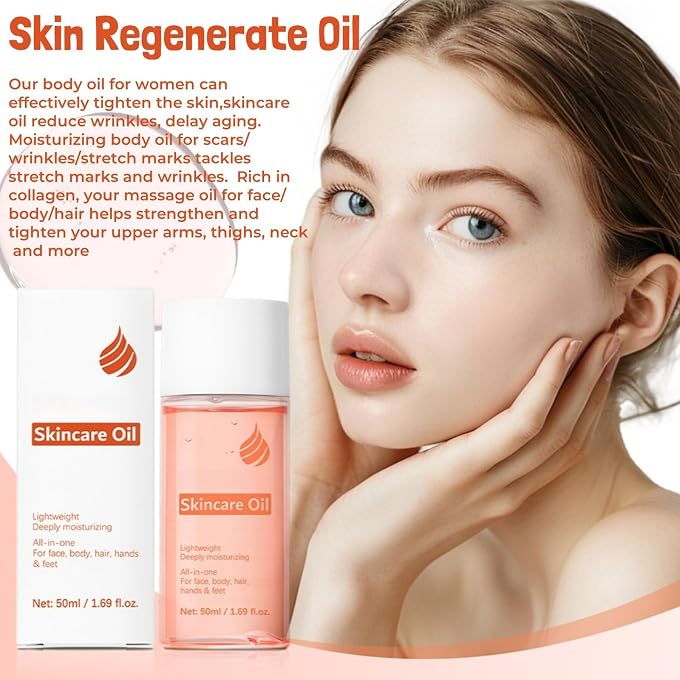 YOOJ 50ml Skincare Oil, Natural Hydrating Nourishing Body Face Oil, Multi-Use Skin Care Oils for Dry Skin, Repair Skin Barrier Non-Greasy Hijab Friendly, Gentle Formula for Desert Climate - Image 3