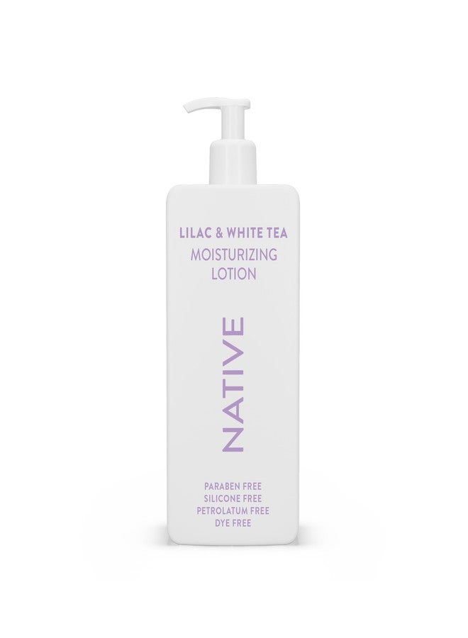 Native Body Lotion Contains Naturally Derived Plant-Based Moisturizers for Women and Men | Restores Dry Skin, Lilac & White Tea, 16.5 fl oz - Image 1