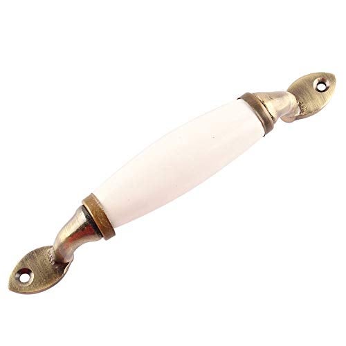 Indian-Shelf Small Door Handle - Ceramic Drawer Handle - White Window Pulls -1 Piece 6.5 inches - Image 2