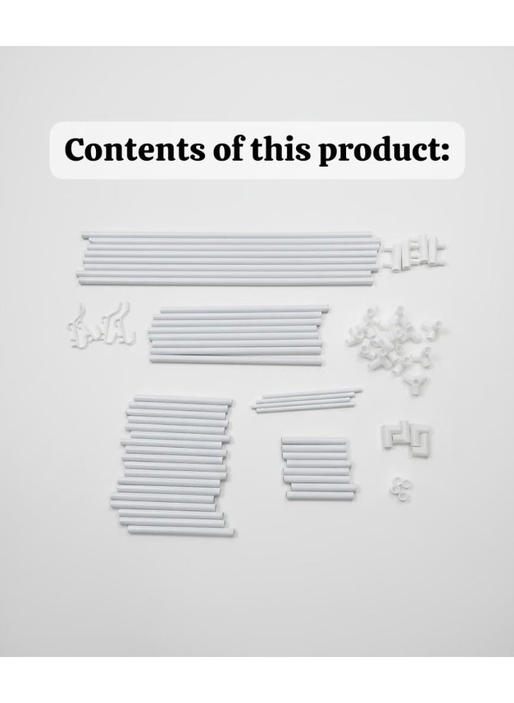 Spaceshoop Multi Layer Vertical Storage Rack over Washing Machine  Space Saving Bathroom Organizer with Hooks - Image 3