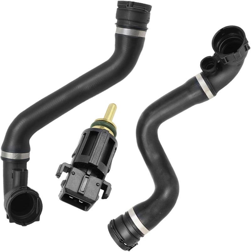 11537500733 11537508688 13621433077 Radiator pipe 3-piece set Compatible with BMW X5 (E53) 2000-2006 3.0i Peat# 11537500733 11537508688 13621433077 - Image 1