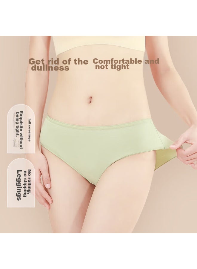 MIIOW Miiow Disposable Women's Underwear, Pure Cotton, Sterile, Antibacterial, No-wash, For Pregnant Women, Postpartum, Travel, Portable, Colorful, Large Size, Daily Disposable  - Image 2