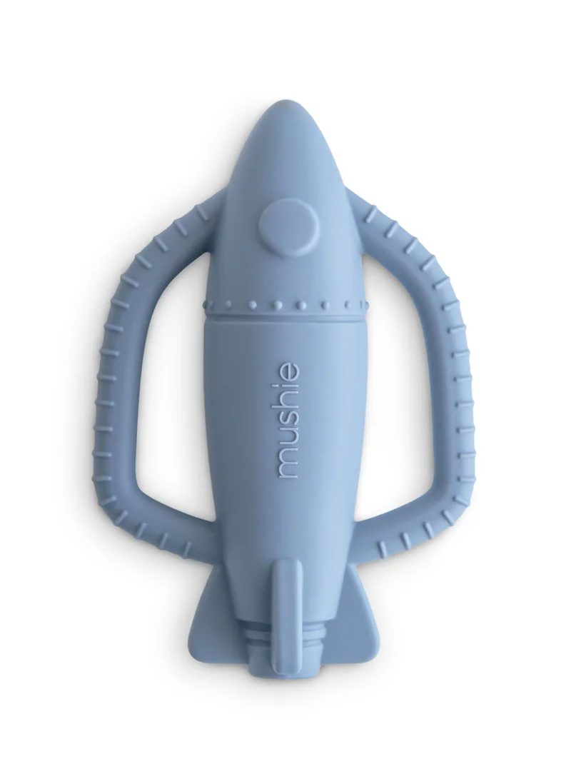 mushie Rocket Rattle Teether‚Äã - Tradewinds