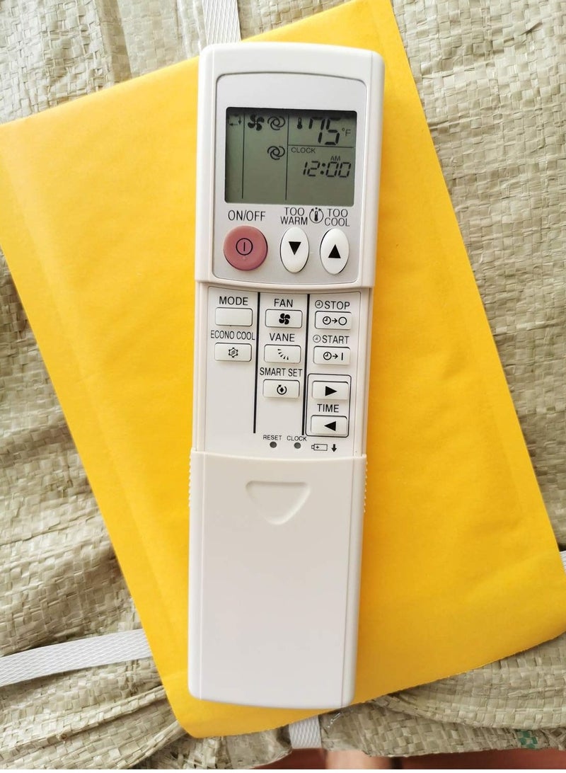 ELTRAZONE Replacement Remote Control for Mitsubishi Electric Mr. Slim Air Conditioner MSZ-A09NA MSZ-A12NA MSZ-A15NA MSZ-A17NA MSZ-A09NA-1 MSZ-A12NA-1 MSZ-A15NA-1 MSZ-A17NA-1 with battery - Image 3