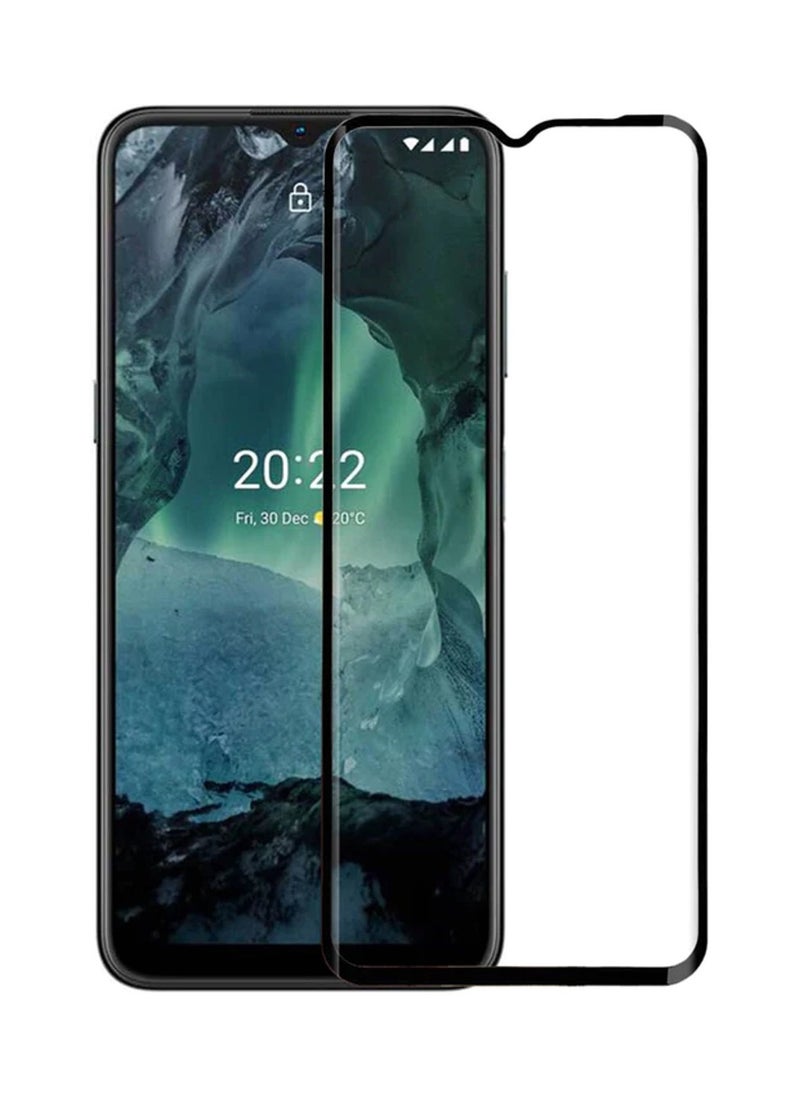 Generic screen Nokia 7.2 5D Tempered Glass,Full Coverage Tempered Glass, Hardness,Ultra Clear, Anti Scratch Free Anti Finger Print For Nokia 7.2 - Black 