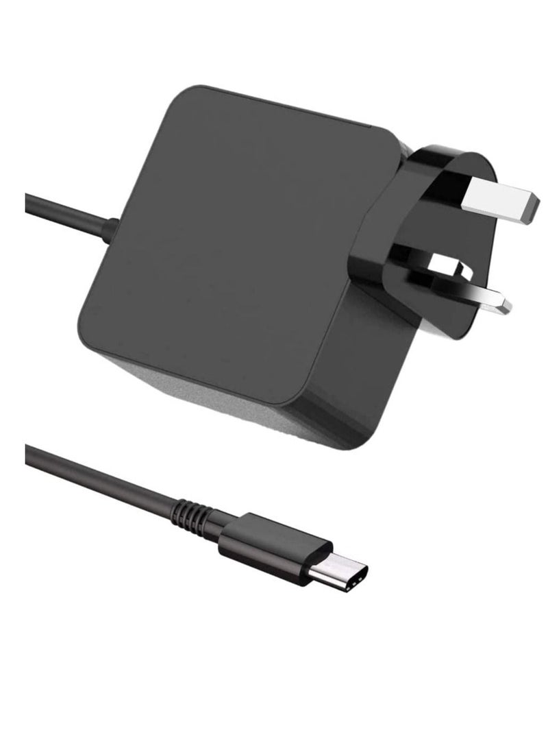 Womdee 45W USB C laptop charger for Acer Chromebook Asus Chromebook, ThinkPad Chromebook and more Type C Power Adapter - Image 1