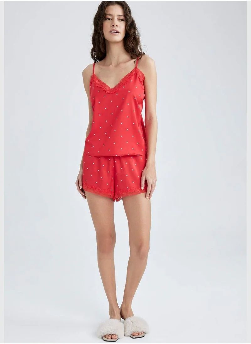 DeFacto 2 Pack Woman Strappy Woven Sets