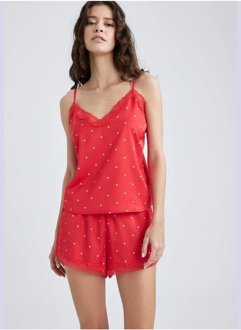 DeFacto 2 Pack Woman Strappy Woven Sets