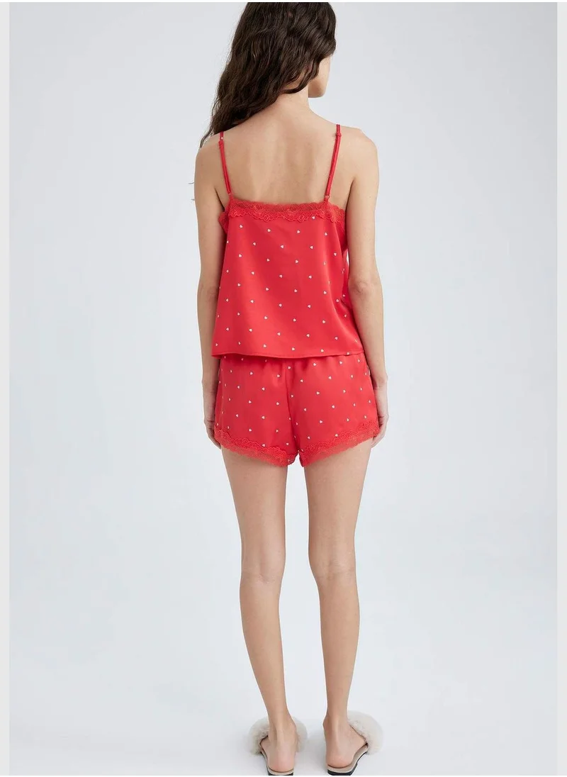 DeFacto 2 Pack Woman Strappy Woven Sets