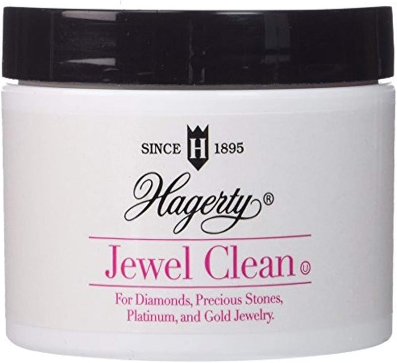 Luxury Jewelry Cleaner Fine Jewelry - Professional Grand Jewelry Cleaner for Diamonds, Gold, Platinum, Precious Stones and More – Includes Dipping Basket and Brush, Kosher Certified, 7 Oz.