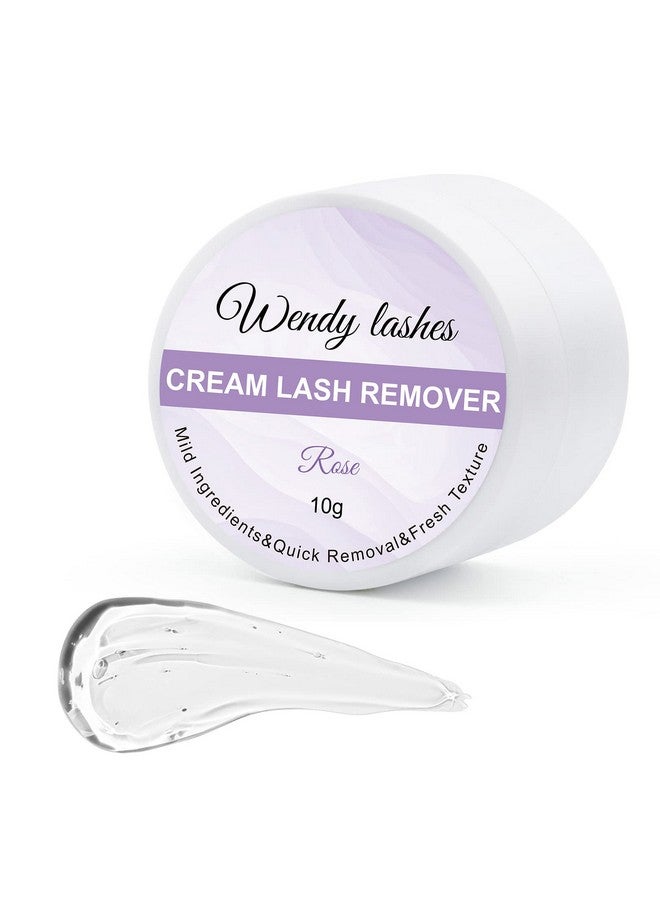WENDY LASHES Lash Remover For Lash extensions/Lash Clusters Cream Lash Glue Remover 10g Effectively| Low Irritation for Sensitive Skin Lash Extension Remover Easy Removal of Indicidual Lashes Glue Remover(Rose) - Image 1