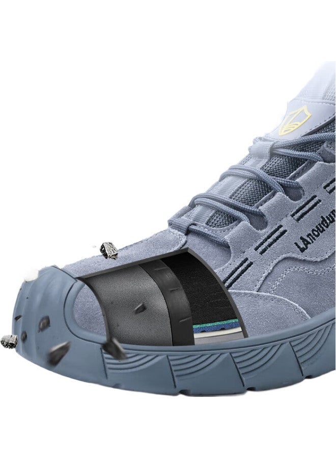 Blue Gull Shield Blue Seagull Shield Men'S Lightweight Breathable Anti-Smashing Steel Toe Anti-Stab Anti-Slip Anti-Odor Safety Work Shoes D0266N-1 40 - Image 1