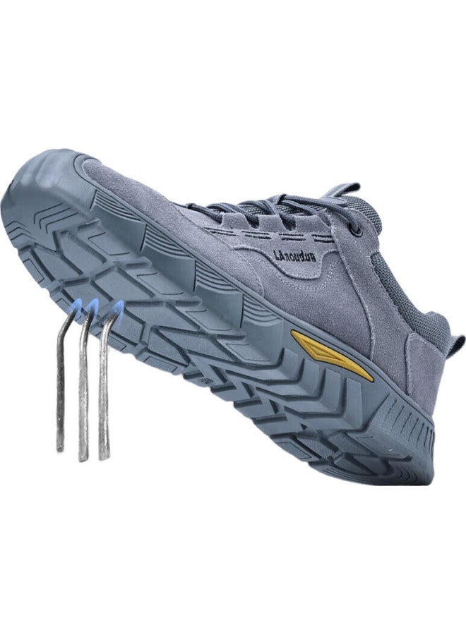 Blue Gull Shield Blue Seagull Shield Men'S Lightweight Breathable Anti-Smashing Steel Toe Anti-Stab Anti-Slip Anti-Odor Safety Work Shoes D0266N-1 40 - Image 2