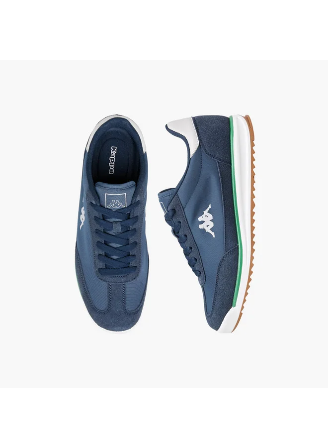 Kappa Men's Logo Print Lace-Up Sneakers