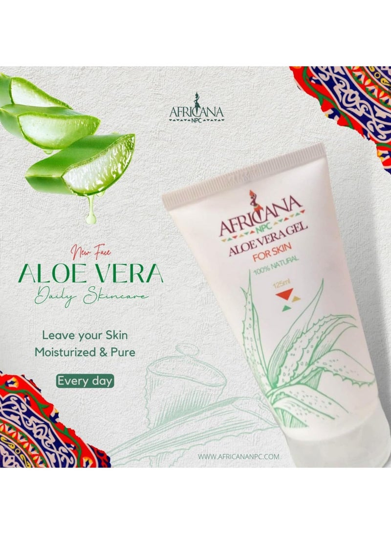 Africana NPC Africananpc Africana alovera gel for skin 125 ml - Image 3