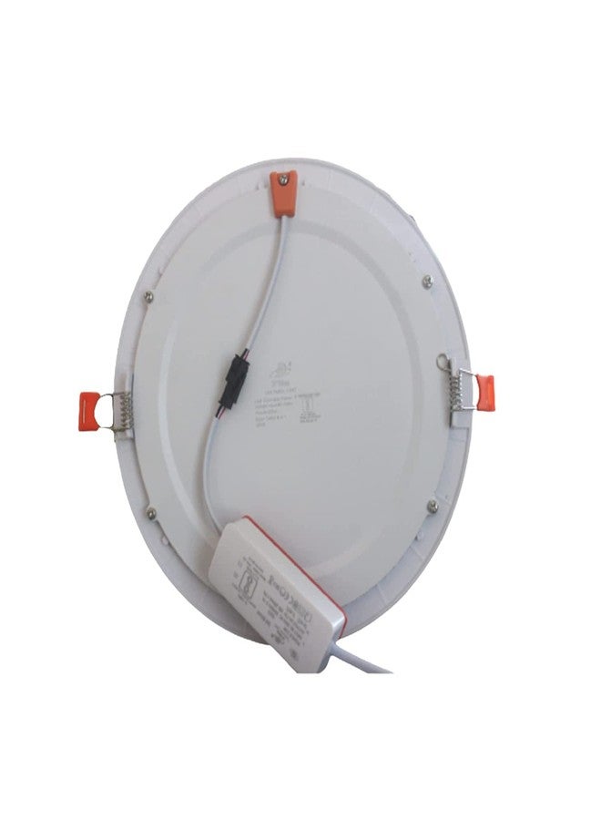D'Mak 22 Watts Round 3 in 1 LED Conceal Panel Light for POP & False Ceiling - White, Warm White, Natural White (Pack of 2) - Image 3