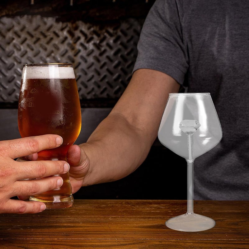 Crystal Goblet Stemware Rhinestone Cocktail Glass for Household and Party Use - Image 5