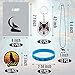 BANBALLON 98 PCS Wolf Party Favors Cool Wolf Necklace Goodie Bags with Wolf Keychains Stickers Rubber Bracelets And Wolf Bags for Wolf Themed Birthday Party Baby Shower Holiday - Image 4