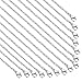 TOSCALINA 30 Pack 24 Inch Necklace Chain Stainless Steel Link Cable Chain Necklace with Lobster Clasps for DIY Jewelry Making - Image 2