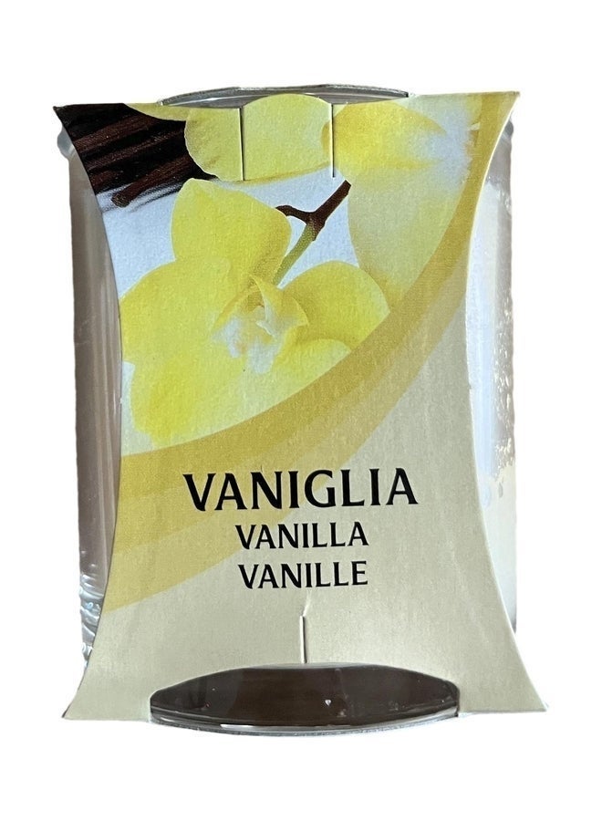 ALADINO Vanilla Scented Candle Cylindric Jar, 1 Pc, Italy