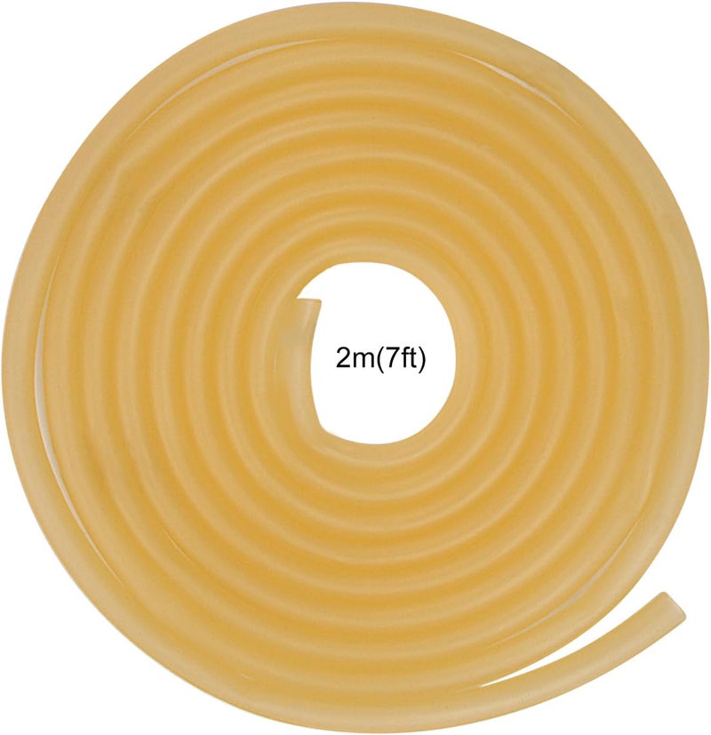 stonylab Amber Rubber Tubing, 3/8 inch OD, 1/4 inch ID, 6 Feet, 12 Months Warranty - Image 3