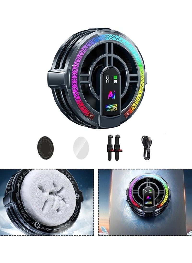 Kirin Dragon AI Radiator Tablet Fan USB Powered with Adjustable Clamp - Image 4