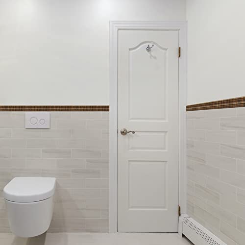 WAPANE 7.5 Ft x 3.1in Peel Stick Foam Molding Baseboard Trim Self Adhesive, Crown Molding Wallpaper Border Flexible, 3D Wall Edging Lines Foam Wall Base Moulding Trim for Home DIY Decoration - Image 3