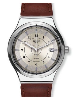 Swatch ساعة يد مقاومة للماء بحركة كوارتز إيرث للرجال من سيستم - 34 مم  - Image 1