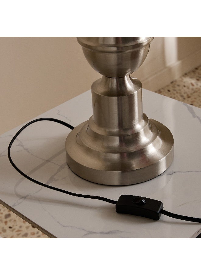 Home Box Glen Mallory Metal Table Lamp with Handmade Shade - 33x71 cm - Image 4