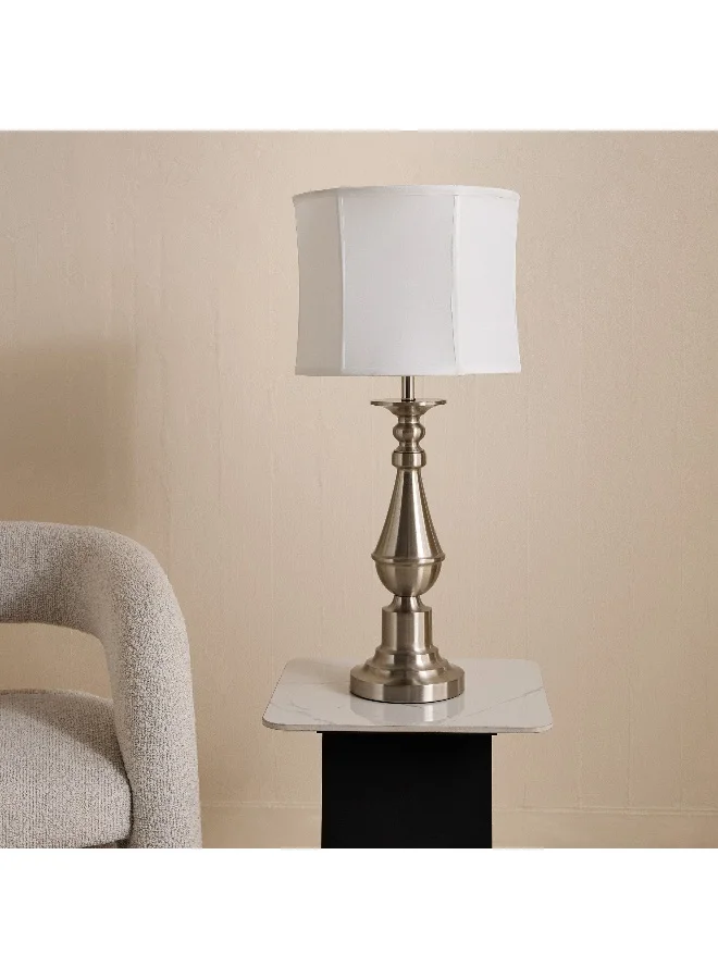 Home Box Glen Mallory Metal Table Lamp with Handmade Shade - 33x71 cm