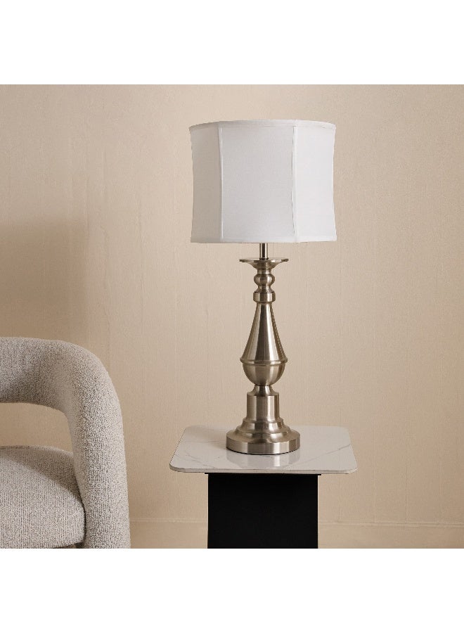 Home Box Glen Mallory Metal Table Lamp with Handmade Shade - 33x71 cm - Image 1