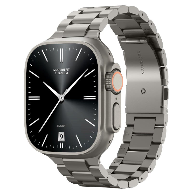 SPIGEN SGP Modern Fit Stainless Steel Band Compatible with Apple Watch 42/44mm - Image 1