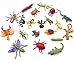 Guaishou 20pcs Realistic Bugs Plastic Insects Animals Figures Toys Contains Ladybugs Caterpillars Beetles Mantises Scorpions Lizards Snakes Frogs Ants - Image 2