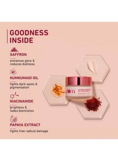 Plum Saffron & Kumkumadi Oil Daily Glow Bright Moisturizing Cream|Moisturizer To Brighten Skin, Enhance Glow|With Spf 35|Uva/Uvb Protection|Quick-Absorbing|All Skin Types|Women & Men|100% Vegan|50 G  - Image 4