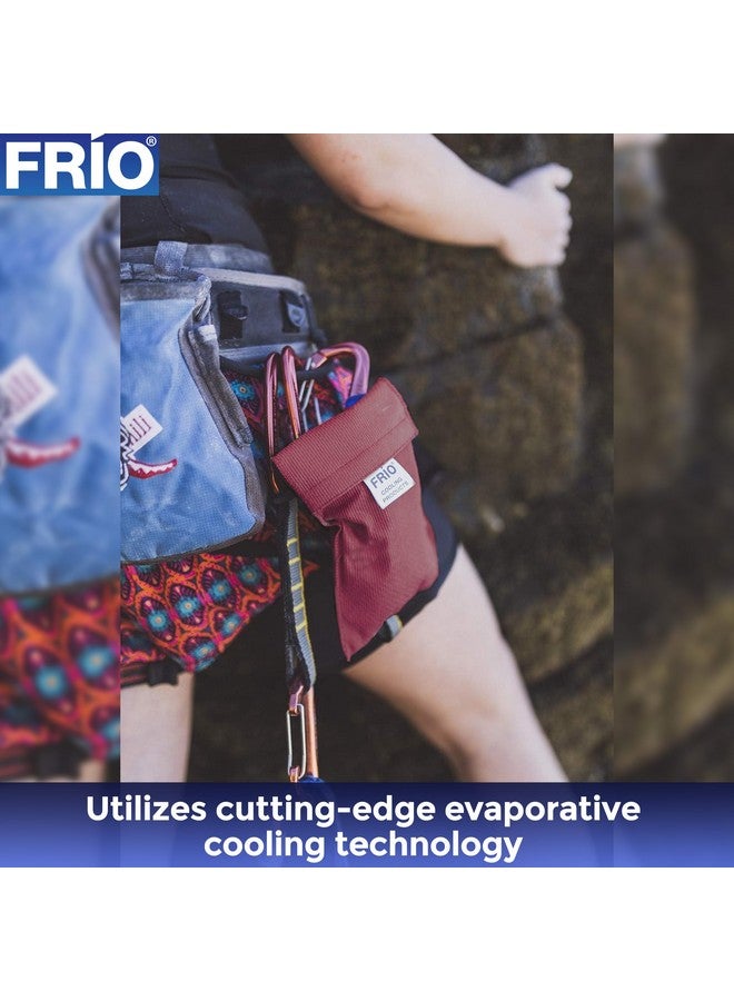 FRIO ® كبير: محفظة سفر لتبريد الأنسولين (بوردو) لمرضى السكري مصنوعة في المملكة المتحدة - لا حاجة لحقائب الثلج، مرة أخرى! - Image 2