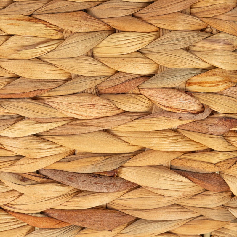 Household Essentials Water Hyacinth Basket with Handles - Image 3