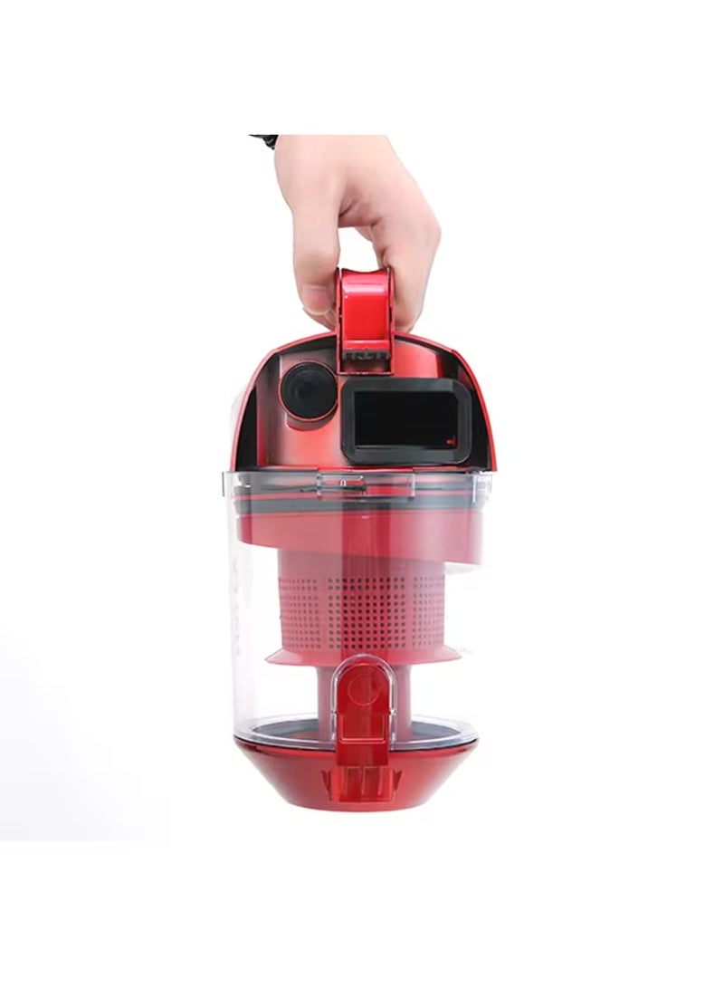 Haley مكنسة كهربائية بقوة 2800 واط، سلك أسبرين قوي، جودة عالية، بدون كيس، مكنسة كهربائية إعصارية سعة 2 لتر - Image 3