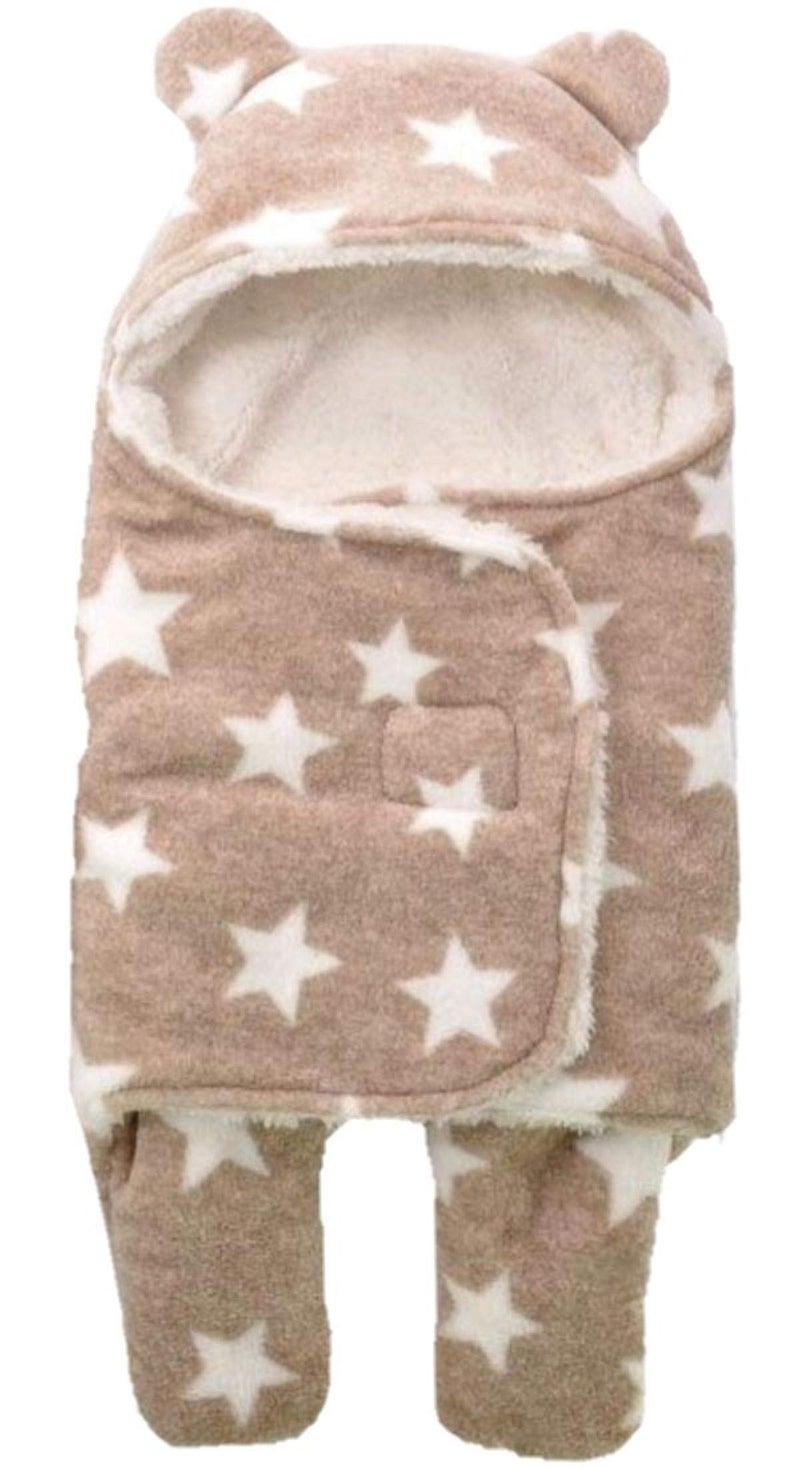 BRANDONN Baby Blanket Newborn Gift Pack of Swaddle Wrapper, 0-9 Months, Length 68 cm x Width 68 cm - Image 4