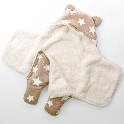 BRANDONN Baby Blanket Newborn Gift Pack of Swaddle Wrapper, 0-9 Months, Length 68 cm x Width 68 cm - Image 5