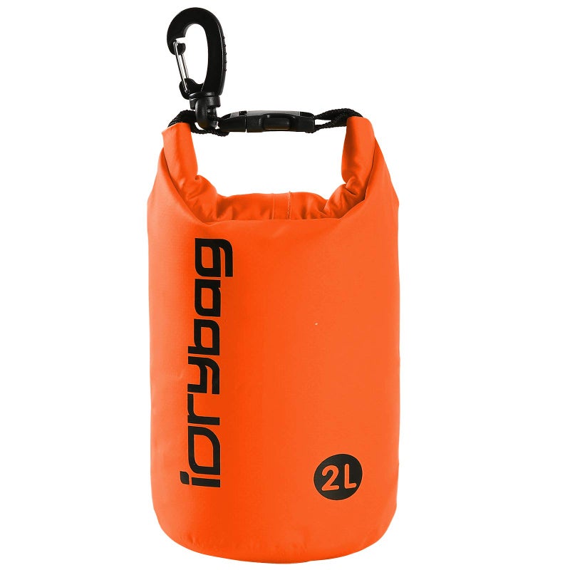 IDRYBAG Dry Bag for Kayaking Waterproof 2L/5L/10L/15L/20L, Small Dry Sack Waterproof Bag for Boating - Image 1