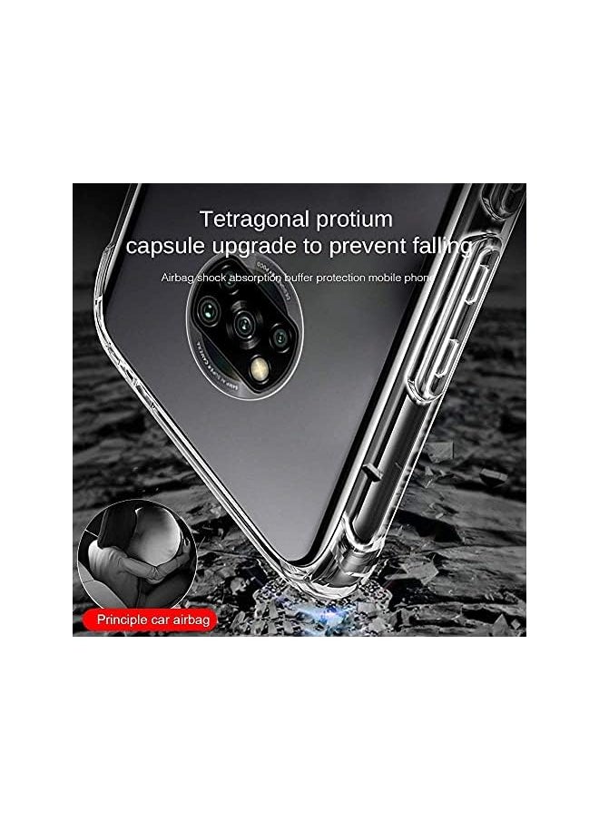 Generic - 1 Plus 2 Case For Oneplus Nord Ce 3 Lite 5G Case With Screen Protector 2 Pcs Heavy Duty Dual Layer Anti Scratch Shockproof Protective Cover With Magnetic Ring Kickstand Clear - Image 1