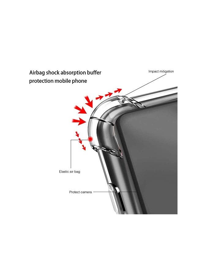 Generic - 1 Plus 2 Case For Oneplus Nord Ce 3 Lite 5G Case With Screen Protector 2 Pcs Heavy Duty Dual Layer Anti Scratch Shockproof Protective Cover With Magnetic Ring Kickstand Clear - Image 1