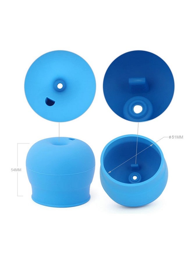 TOUGS Silicone Sippy Straw Cup Lids for Toddlers Babies (Pack of 5) - 5 Drinking Straws - Reusable, Spill-proof - Stretches to Cover Tumblers, Yeti Rambler, Mason Jars, Cups and Mugs - Image 4