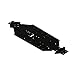 ARRMA Aluminum Chassis SWB ARA320621 - Image 3