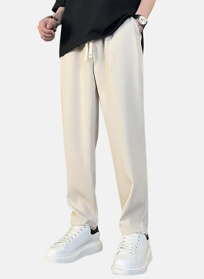 يونيكي بنطلون مطوي خالٍ من التجاعيد - Image 3