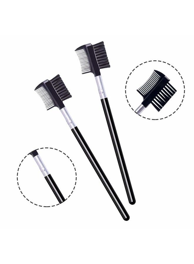 LOOKSEVEN Eyelash Comb and Eyebrow brush, Eyelash Brush Comb Set (1PCS) - Image 4