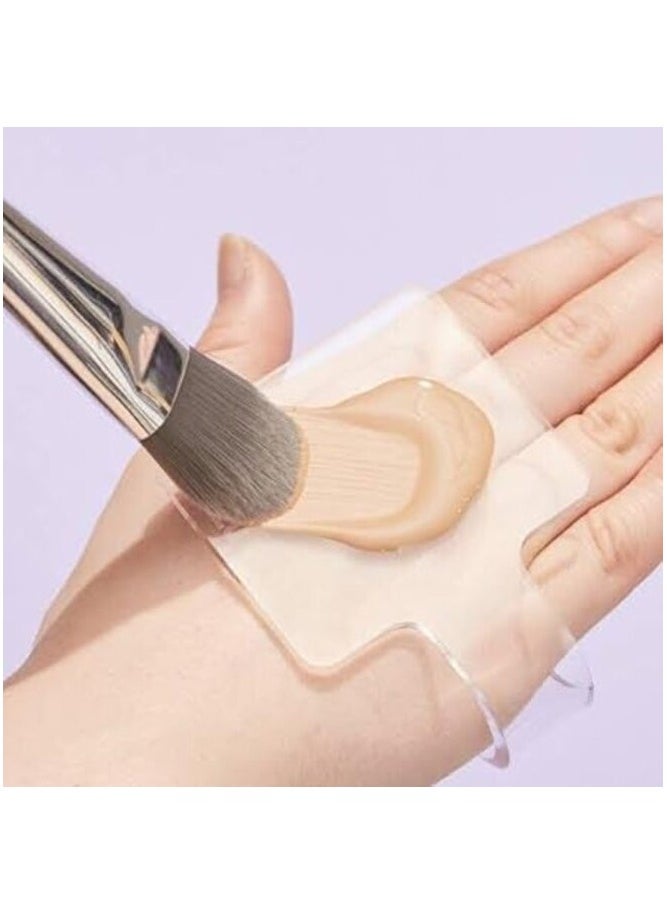 MIRFA Handheld Clear Acrylic Makeup Palette And Mixing Tray  - Image 1