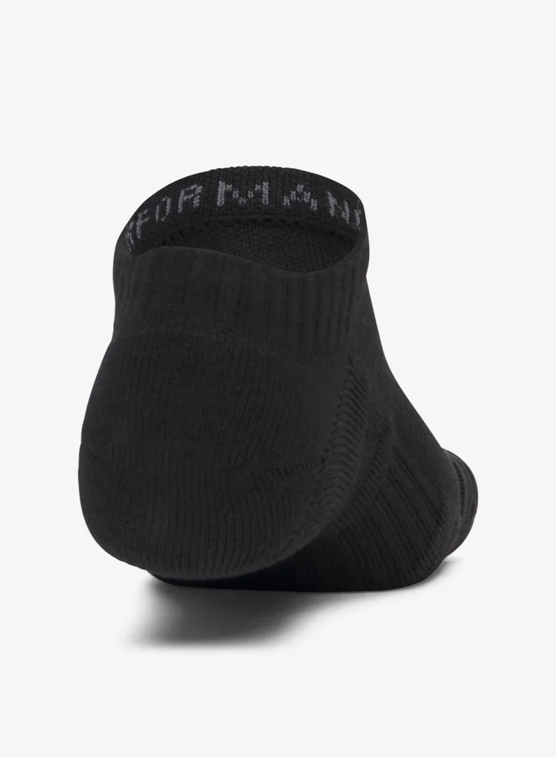 اندر ارمر 3 Pack Performance No-Show Socks