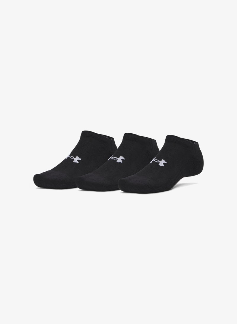 UNDER ARMOUR 3 Pack Performance No-Show Socks - Image 3