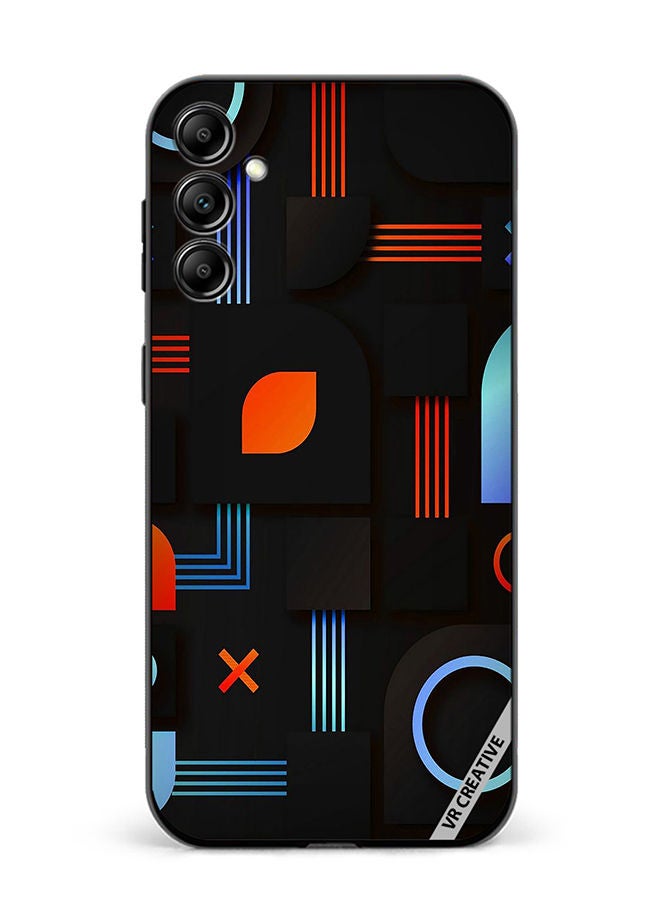 VR CREATIVE Protective Case Cover For Samsung Galaxy M14 Minimal Pattern Design Multicolour - Image 1
